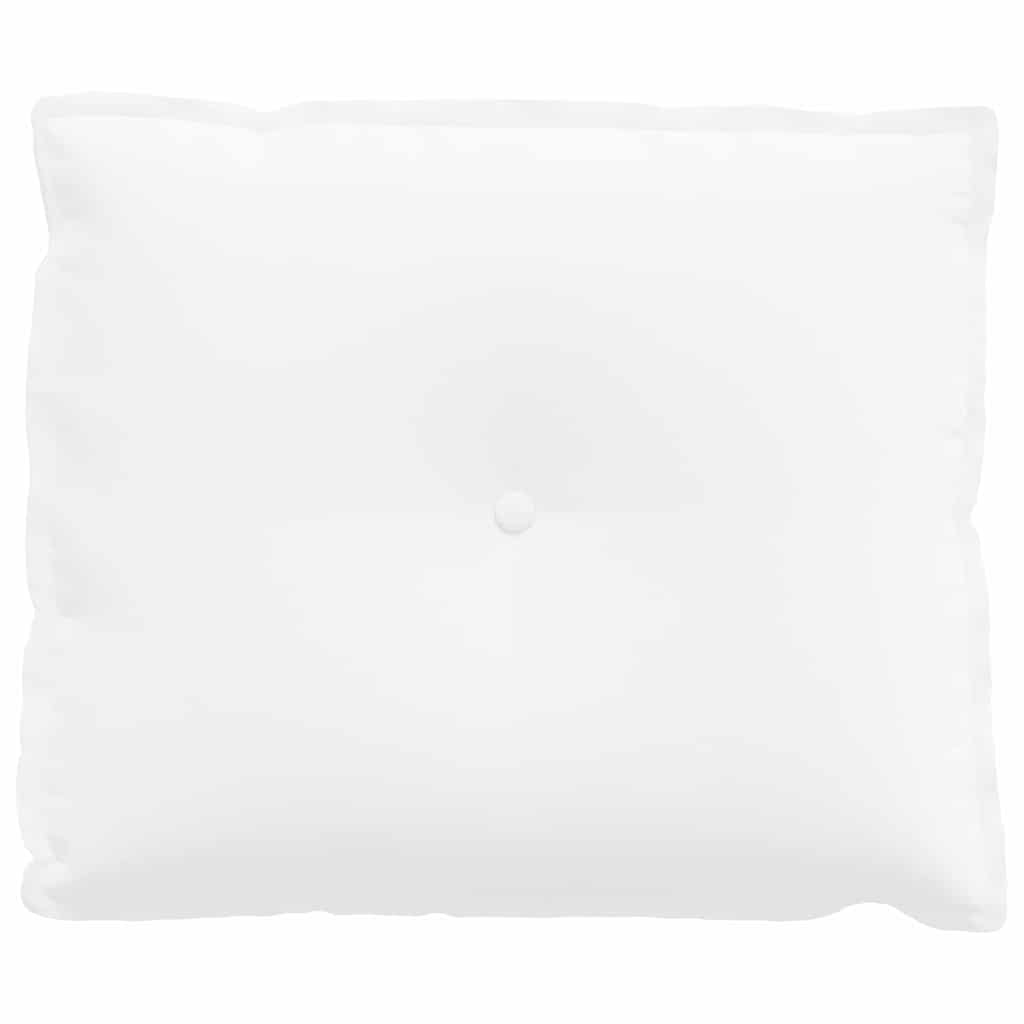 Rugkussen Wit 60 x 19 x 50 cm Stof is nu te koop bij PeponiXL, paradijselijk wonen!