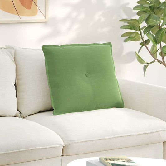 Rugkussen Lichtgroen 60 x 50 cm Cordstof is nu te koop bij PeponiXL, paradijselijk wonen!