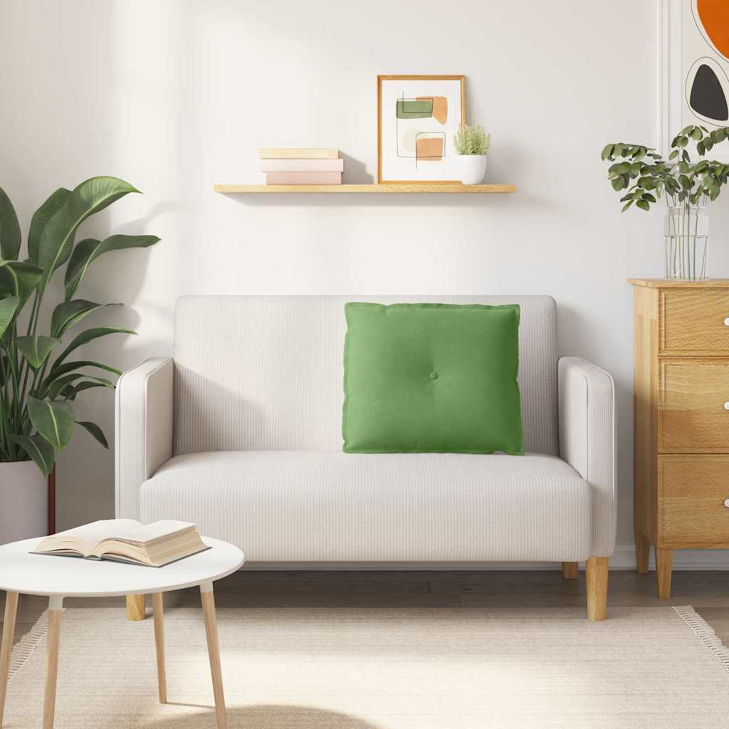 Rugkussen Lichtgroen 60 x 50 cm Cordstof is nu te koop bij PeponiXL, paradijselijk wonen!