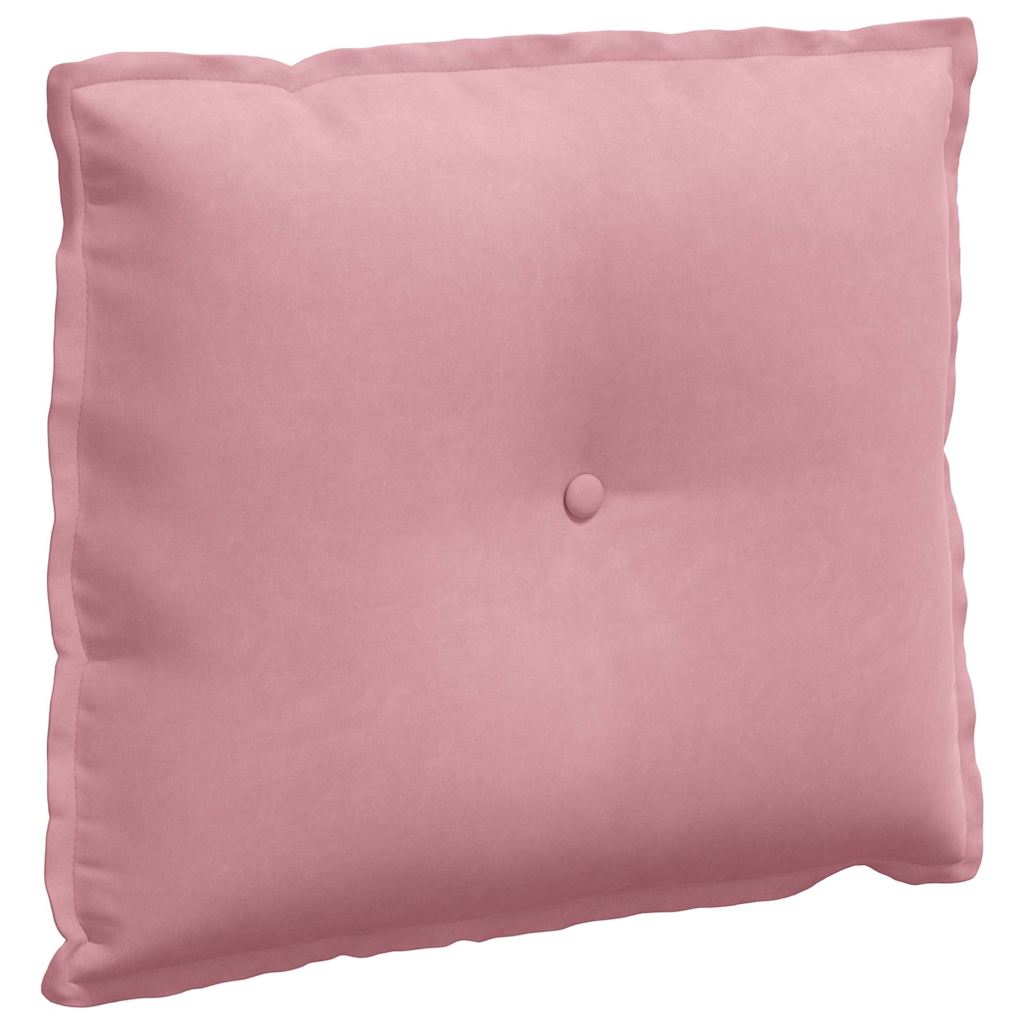 Rugkussen Roze 60 x 50 cm Cordstof is nu te koop bij PeponiXL, paradijselijk wonen!