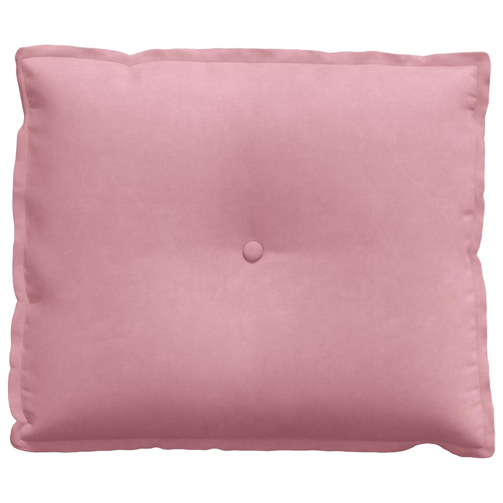 Rugkussen Roze 60 x 50 cm Cordstof is nu te koop bij PeponiXL, paradijselijk wonen!