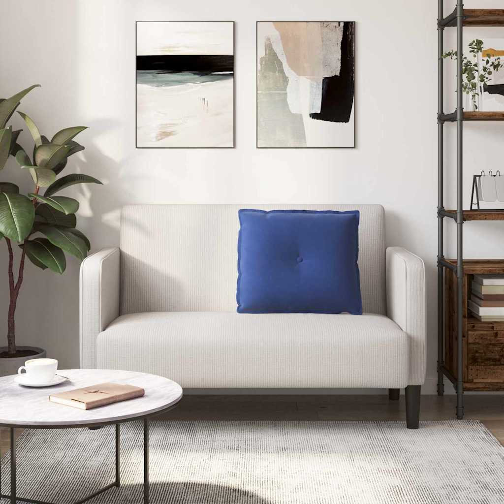 Rugkussen Politieblauw 60 x 50 cm Cordstof is nu te koop bij PeponiXL, paradijselijk wonen!