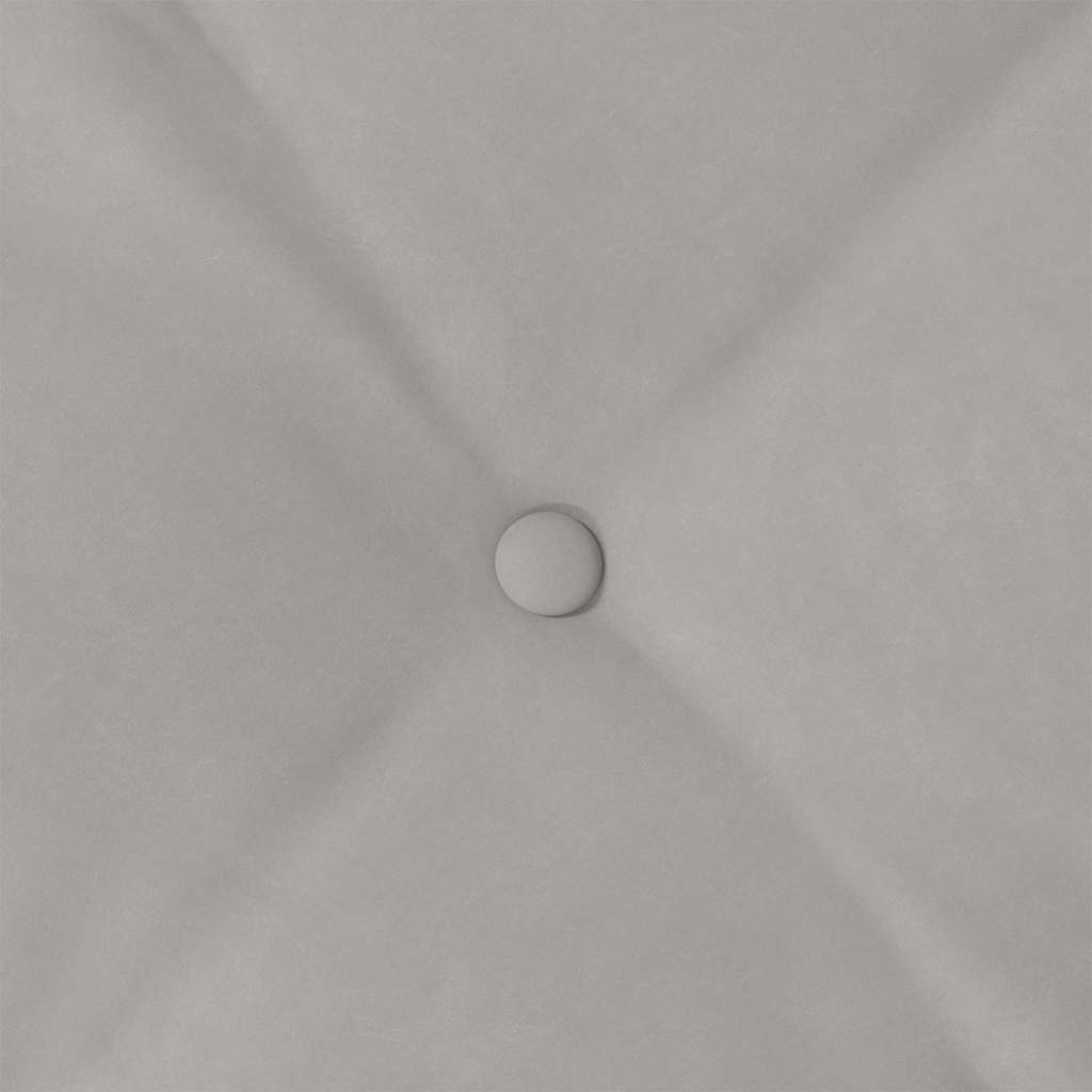 Rugkussen Lichtgrijs 60 x 50 cm Microvezel Stof is nu te koop bij PeponiXL, paradijselijk wonen!