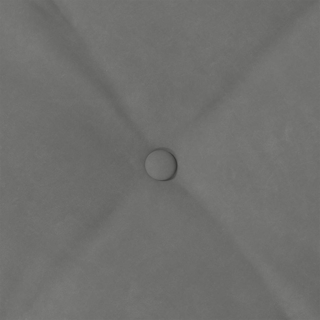 Rugkussen Donkergrijs 60 x 50 cm Microvezel Stof is nu te koop bij PeponiXL, paradijselijk wonen!