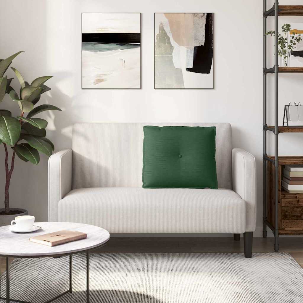 Rugkussen Jungle Groen 60 x 50 cm Cordstof is nu te koop bij PeponiXL, paradijselijk wonen!