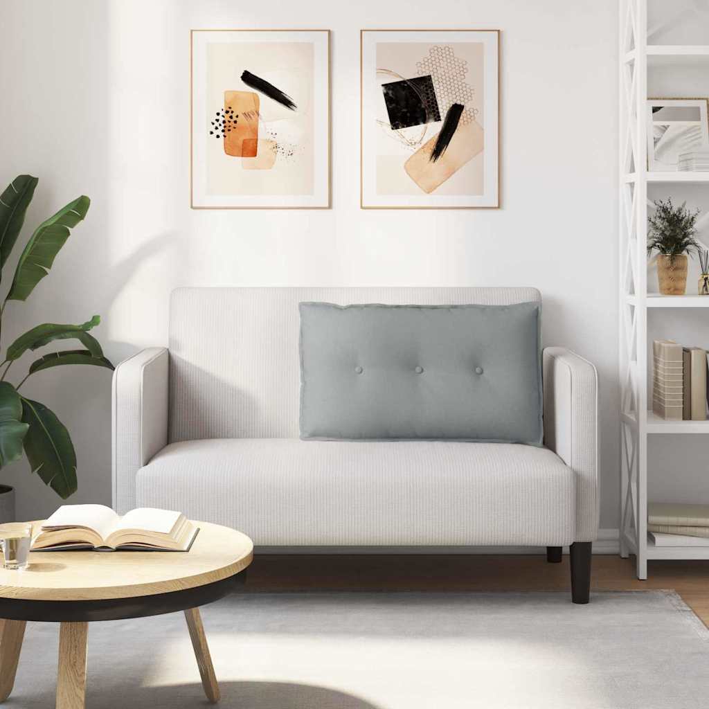 Rugkussen Lichtgrijs 80 x 19 x 50 cm Stof is nu te koop bij PeponiXL, paradijselijk wonen!