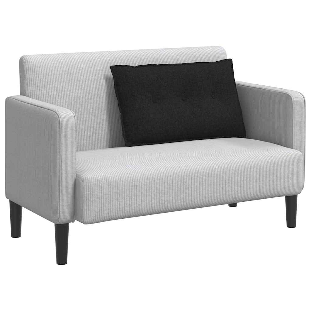 Rugkussen Zwart 80 x 19 x 50 cm Stof is nu te koop bij PeponiXL, paradijselijk wonen!