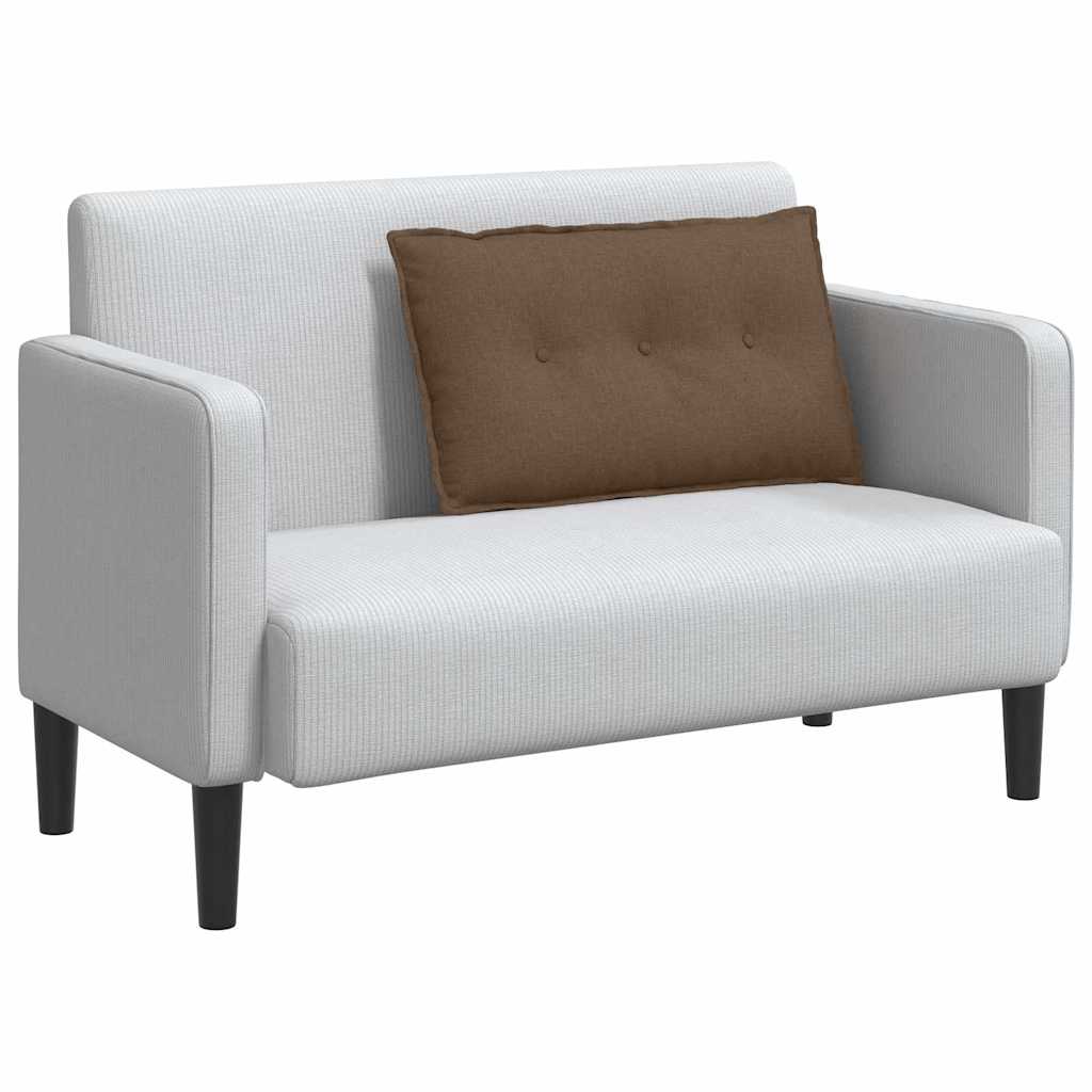 Rugkussen Bruin 80 x 19 x 50 cm Stof is nu te koop bij PeponiXL, paradijselijk wonen!