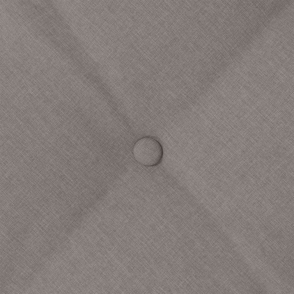 Rugkussen Taupe 80 x 19 x 50 cm Stof is nu te koop bij PeponiXL, paradijselijk wonen!