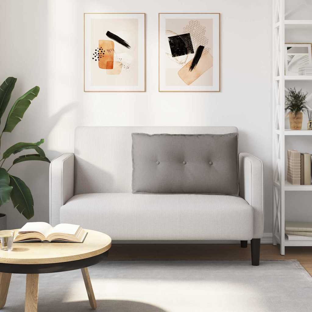 Rugkussen Taupe 80 x 19 x 50 cm Stof is nu te koop bij PeponiXL, paradijselijk wonen!