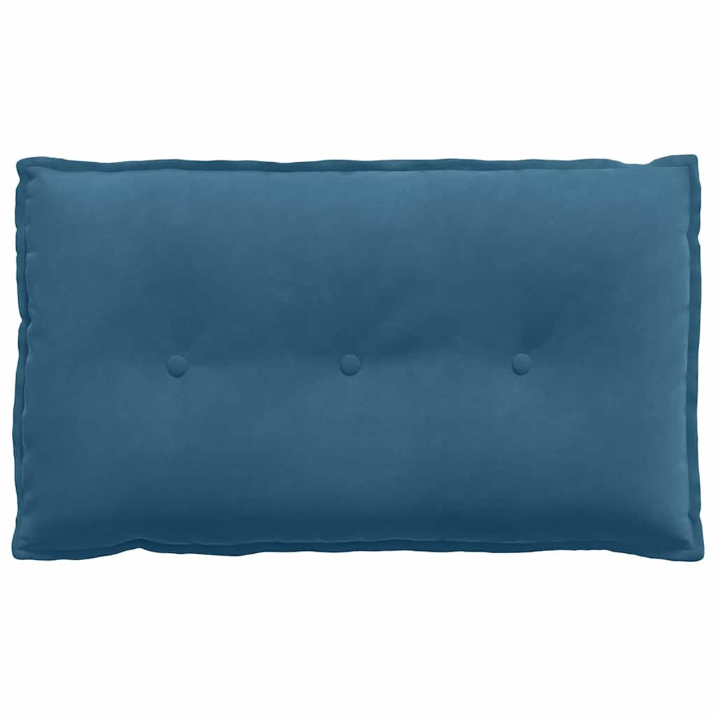 Rugkussen Blauw 80 x 50 cm Cordstof is nu te koop bij PeponiXL, paradijselijk wonen!