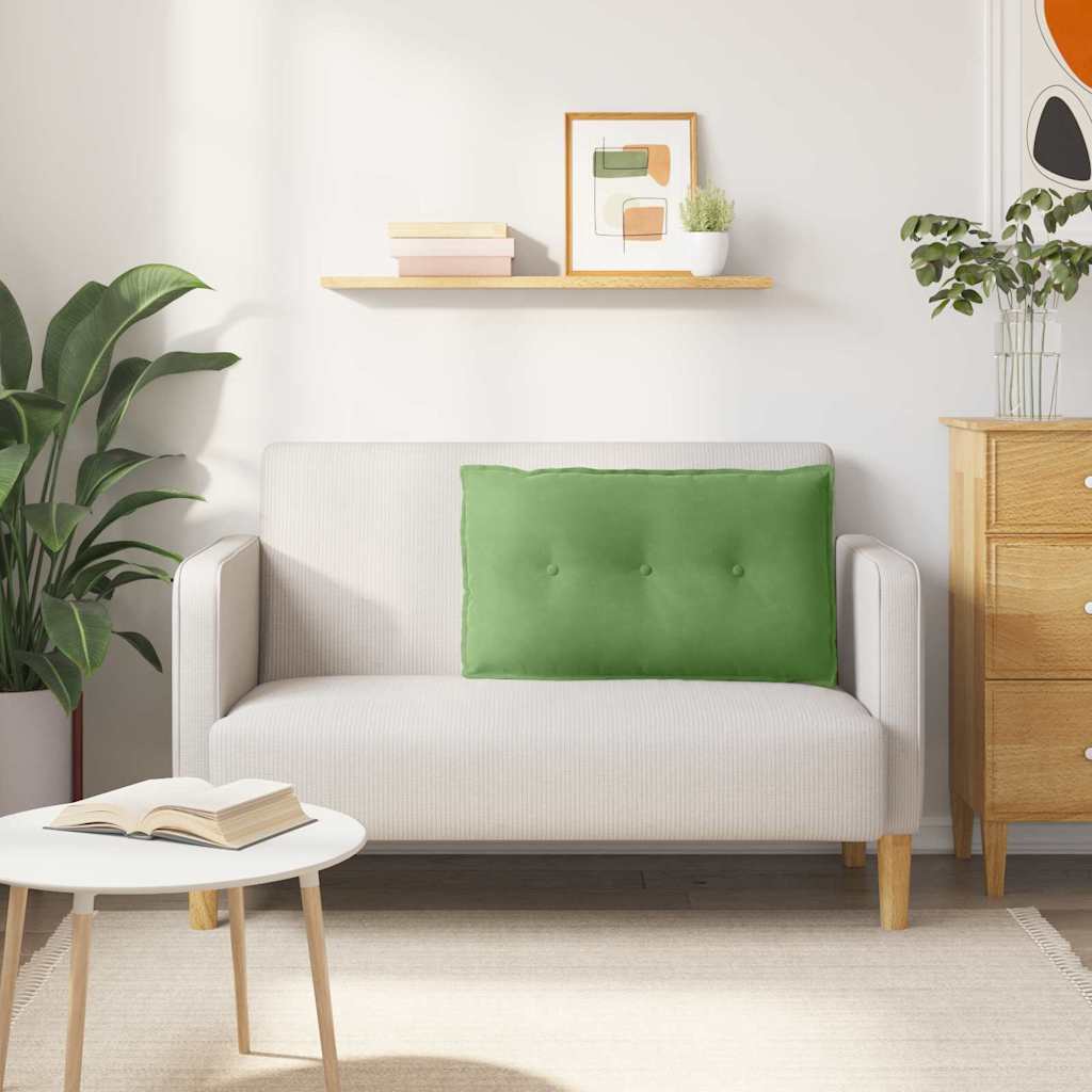 Rugkussen Lichtgroen 80 x 50 cm Cordstof is nu te koop bij PeponiXL, paradijselijk wonen!