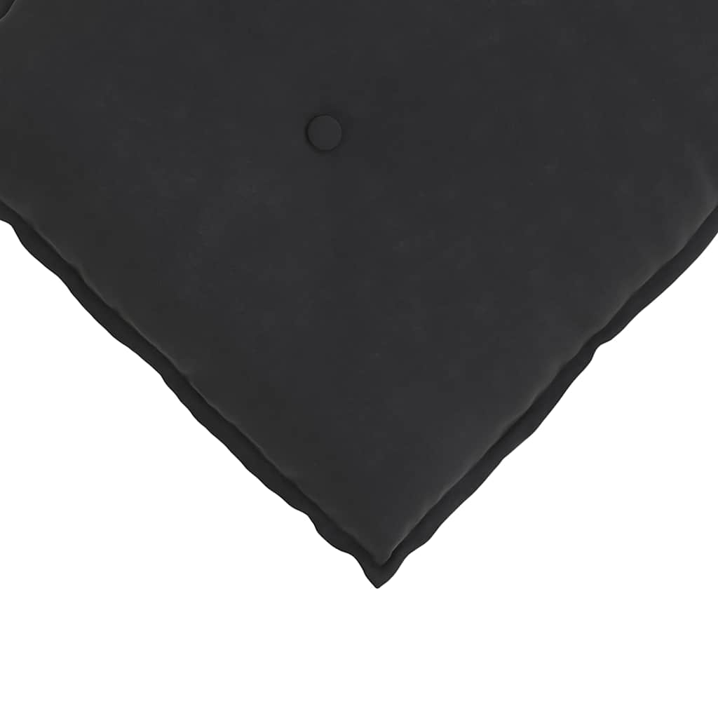 Rugkussen Zwart 80 x 50 cm Cordstof is nu te koop bij PeponiXL, paradijselijk wonen!