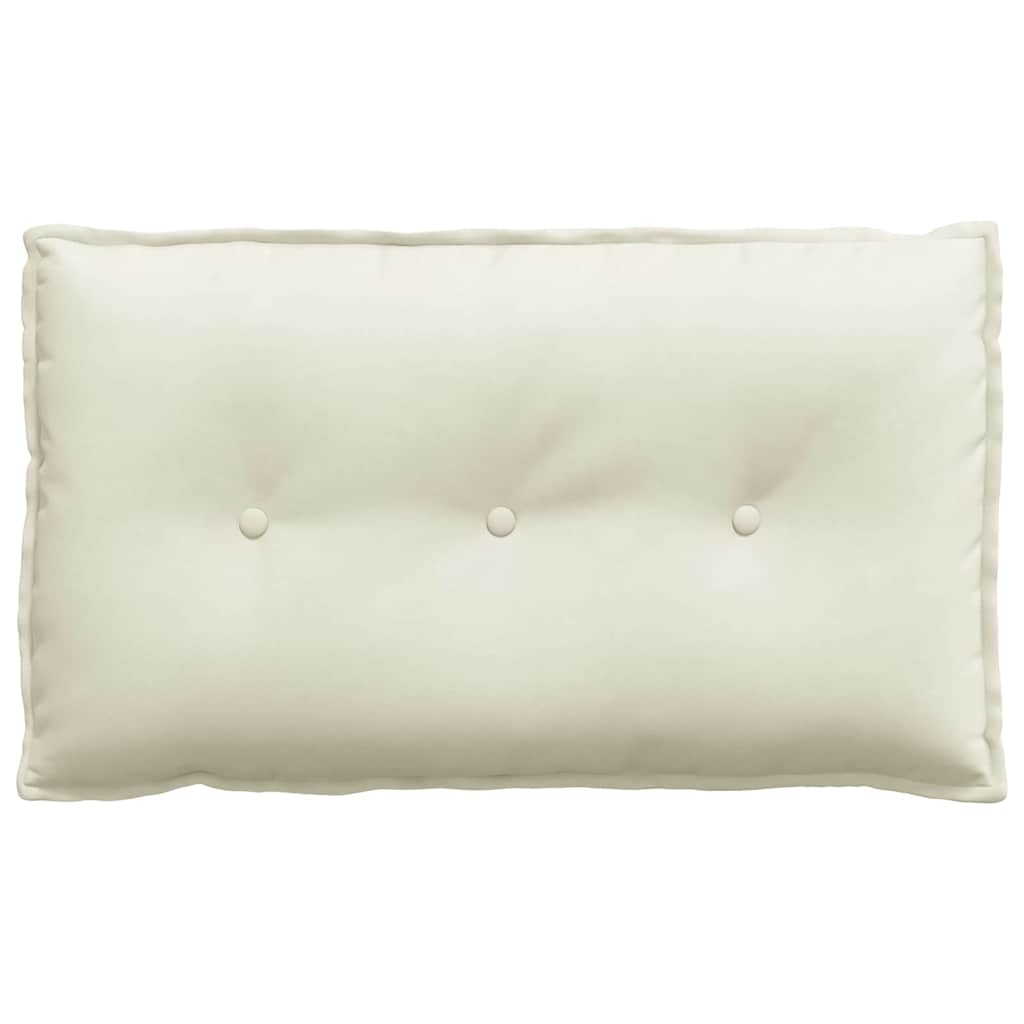 Rugkussen Crème 80 x 50 cm Cordstof is nu te koop bij PeponiXL, paradijselijk wonen!