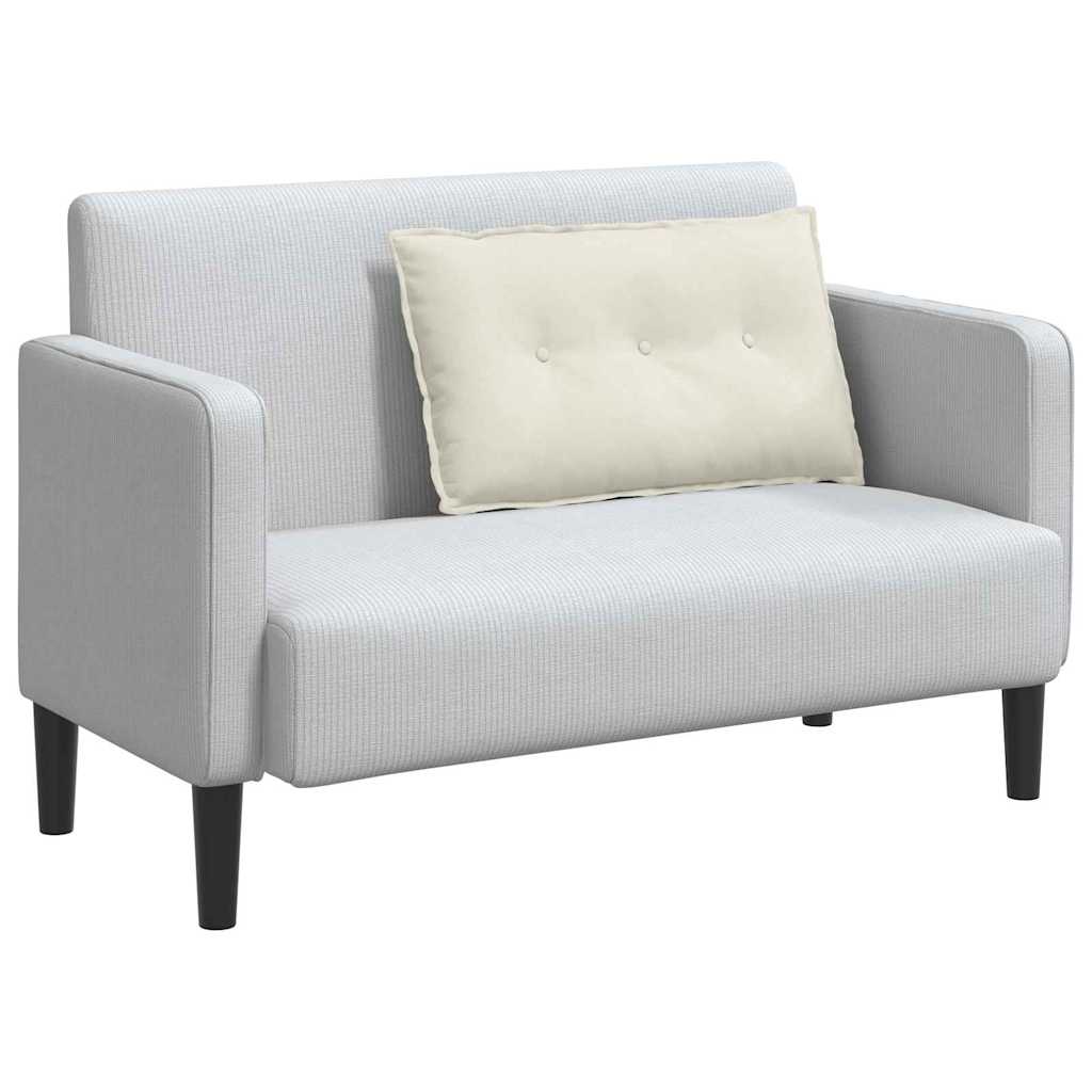 Rugkussen Crème 80 x 50 cm Cordstof is nu te koop bij PeponiXL, paradijselijk wonen!