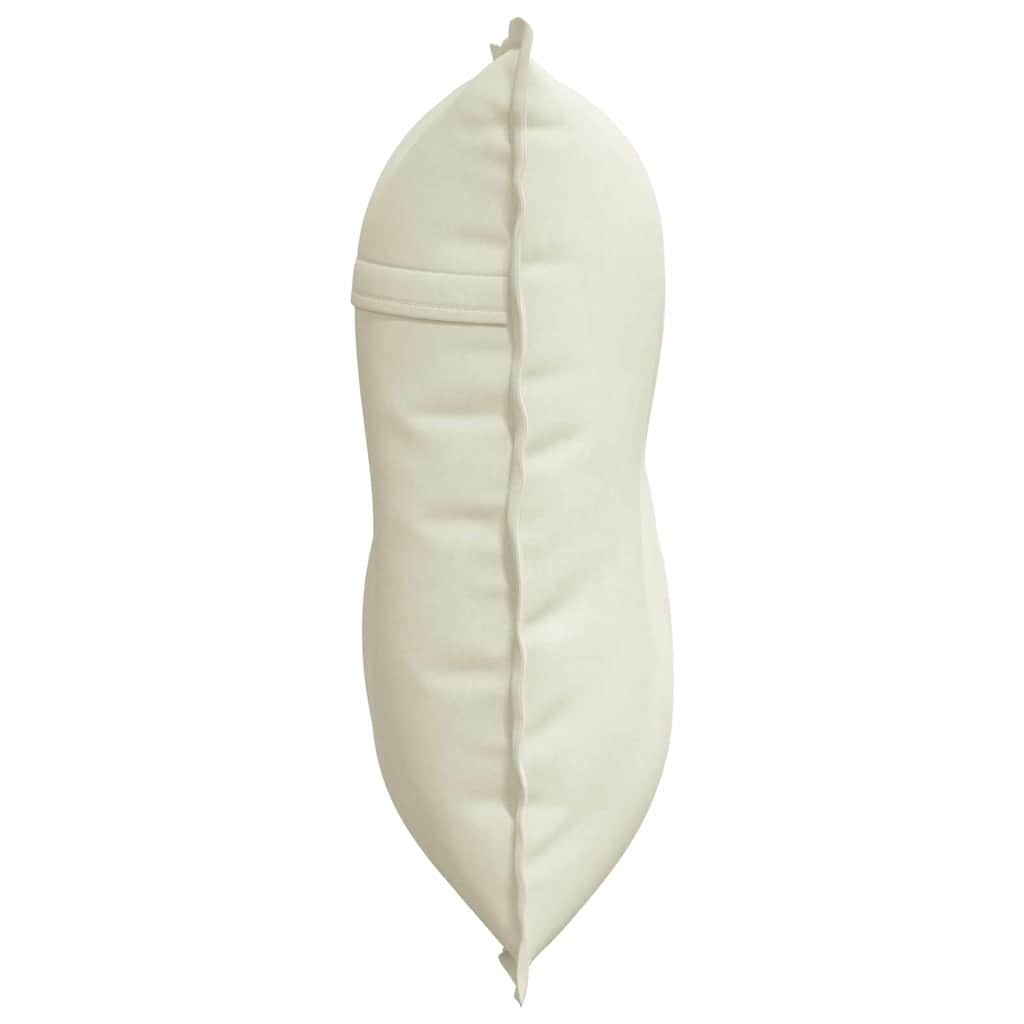 Rugkussen Crème 80 x 50 cm Cordstof is nu te koop bij PeponiXL, paradijselijk wonen!