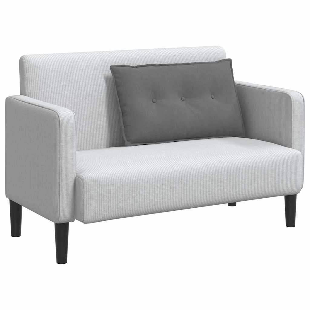 Rugkussen Donkergrijs 80 x 50 cm Microvezel Stof is nu te koop bij PeponiXL, paradijselijk wonen!