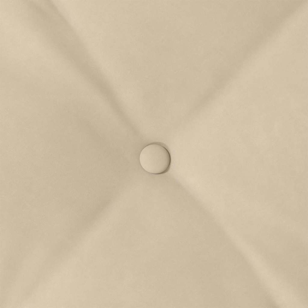 Rugkussen Crème 80 x 50 cm Microvezel Stof is nu te koop bij PeponiXL, paradijselijk wonen!