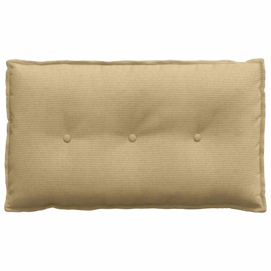 Rugkussen Grijs groen 80 x 50 cm Cordstof is nu te koop bij PeponiXL, paradijselijk wonen!