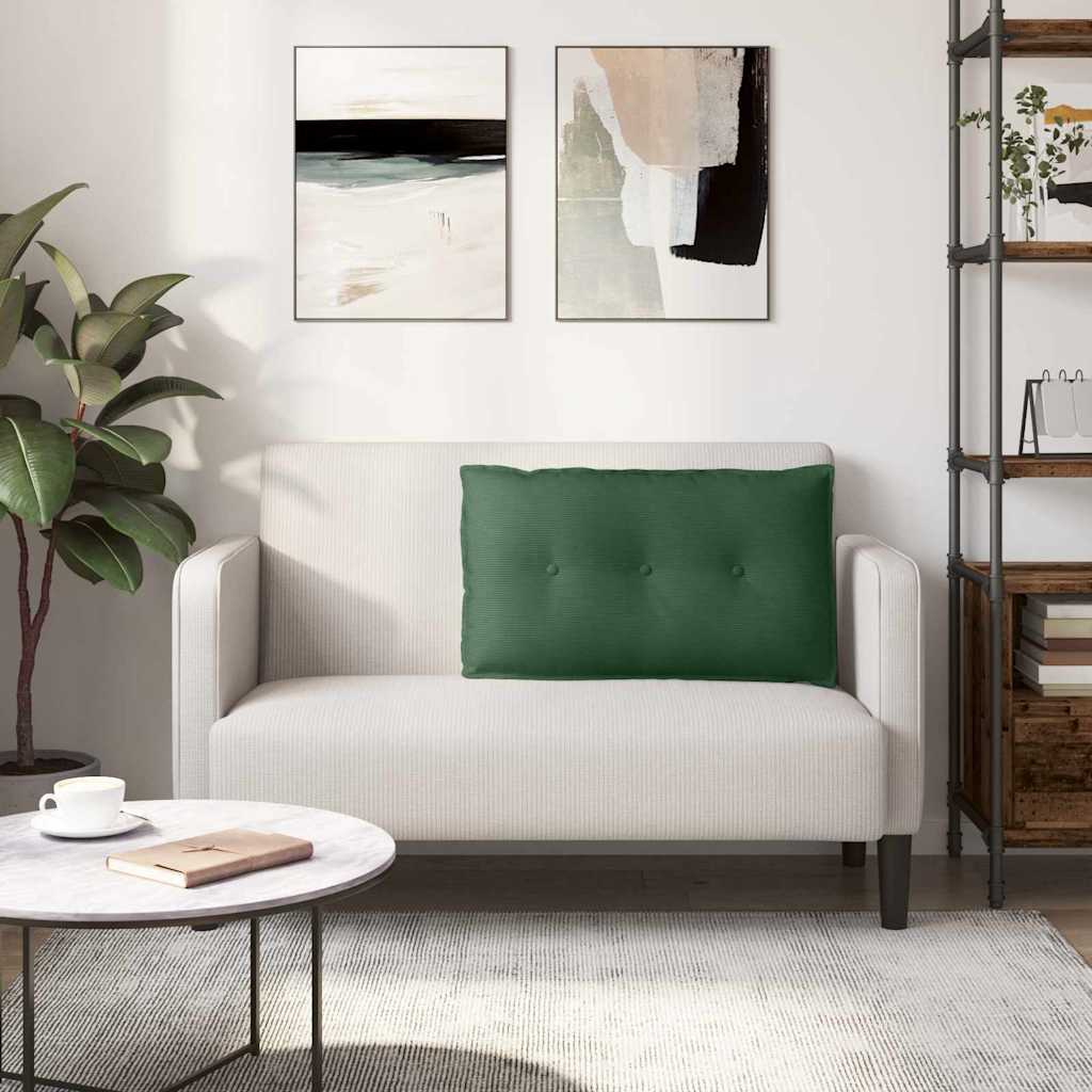 Rugkussen Jungle Groen 80 x 50 cm Cordstof is nu te koop bij PeponiXL, paradijselijk wonen!