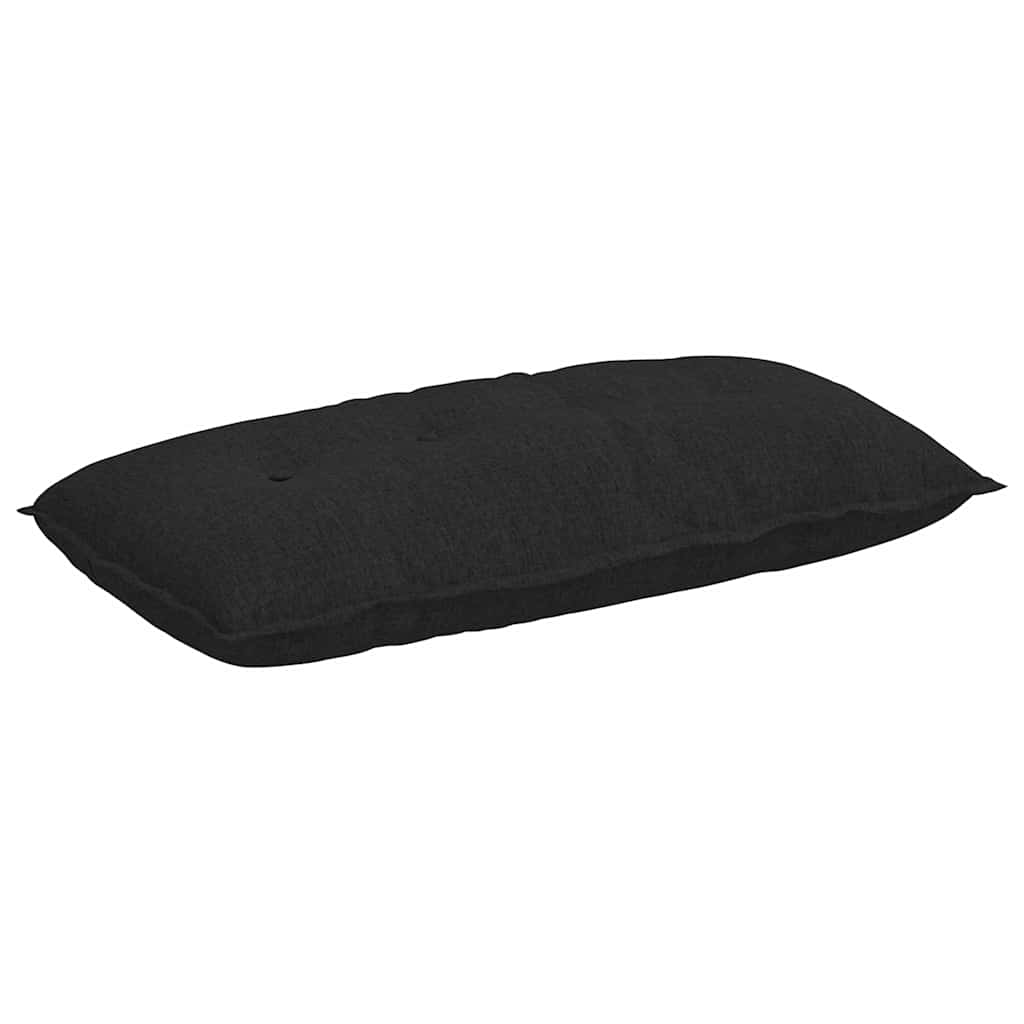 Rugkussen Zwart 100 x 19 x 50 cm Stof is nu te koop bij PeponiXL, paradijselijk wonen!