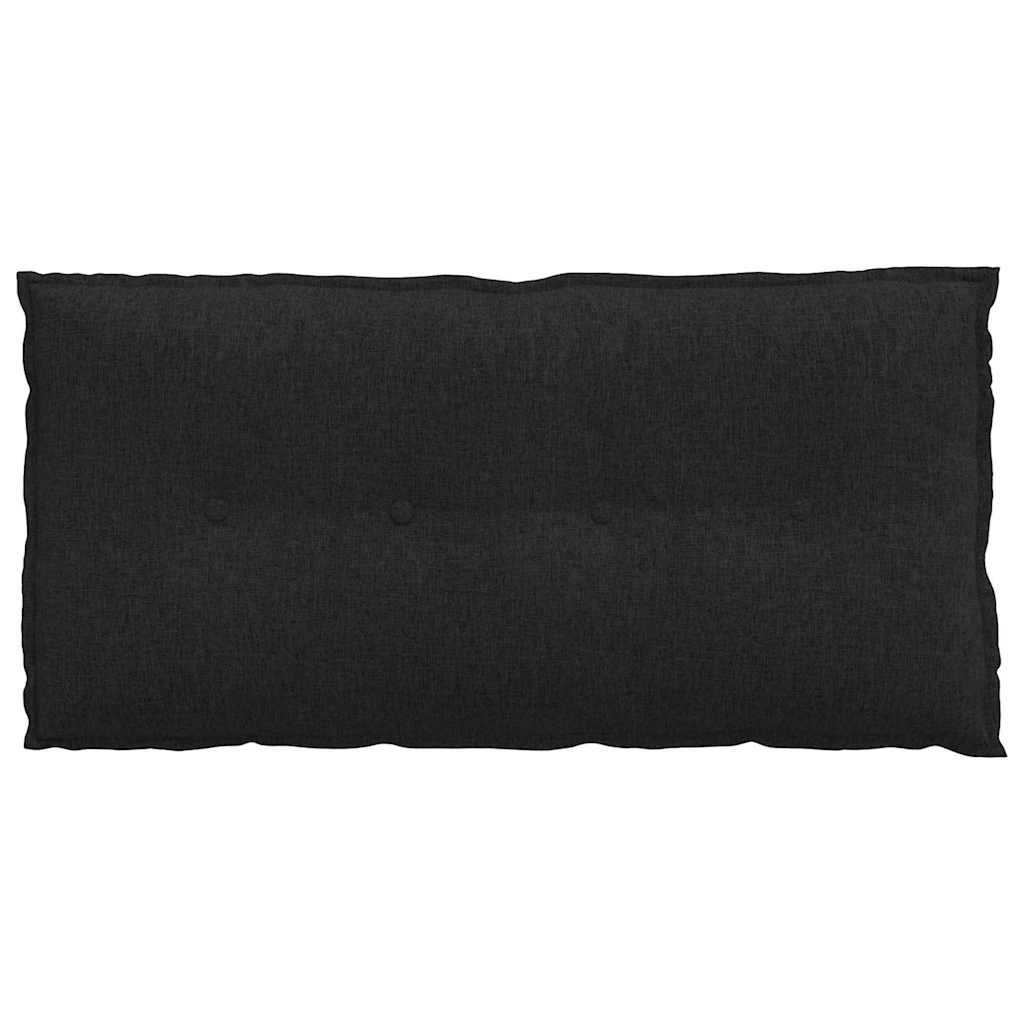 Rugkussen Zwart 100 x 19 x 50 cm Stof is nu te koop bij PeponiXL, paradijselijk wonen!