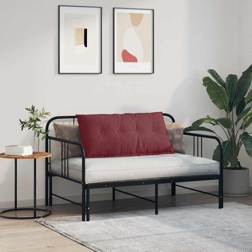 Rugkussen Wijnrood 100 x 19 x 50 cm Stof is nu te koop bij PeponiXL, paradijselijk wonen!