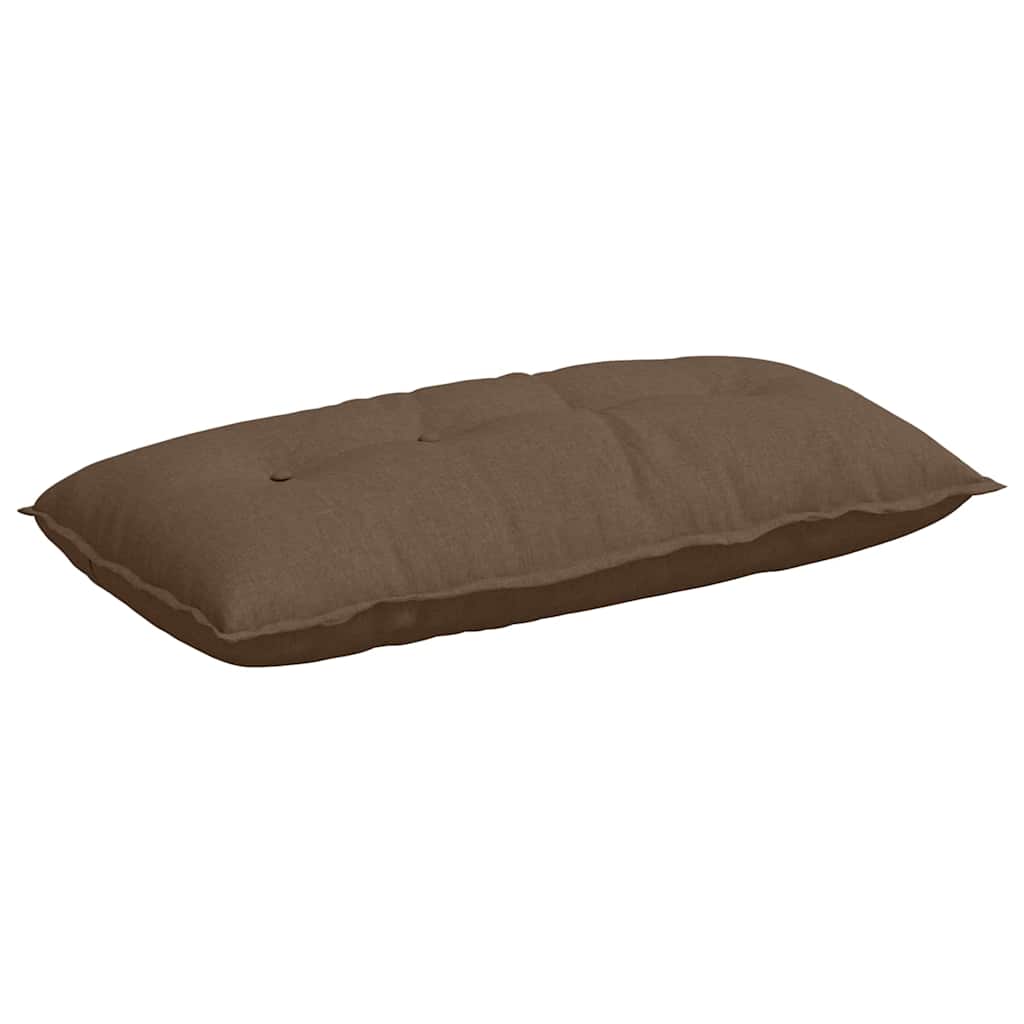 Rugkussen Bruin 100 x 19 x 50 cm Stof is nu te koop bij PeponiXL, paradijselijk wonen!