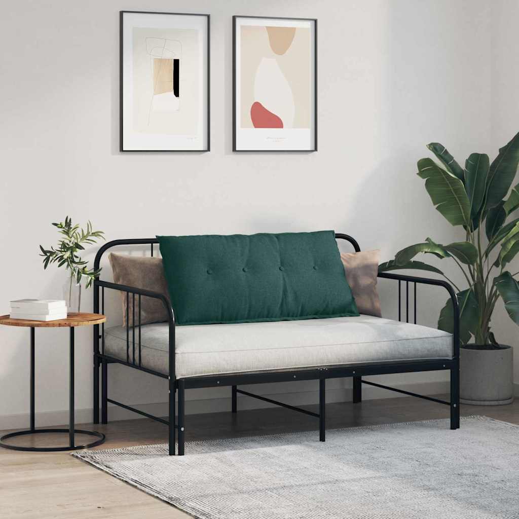 Rugkussen Donkergroen 100 x 19 x 50 cm Stof is nu te koop bij PeponiXL, paradijselijk wonen!