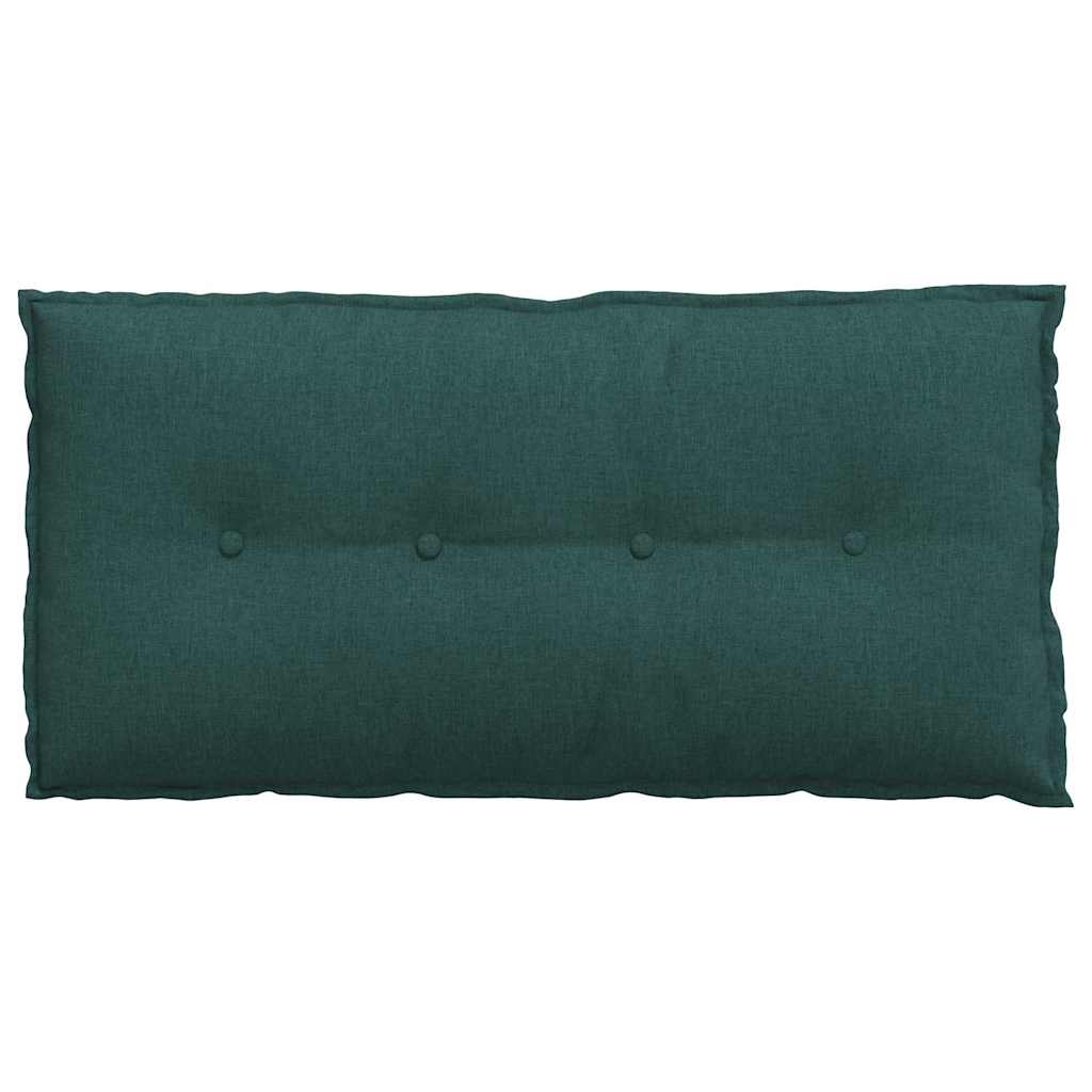 Rugkussen Donkergroen 100 x 19 x 50 cm Stof is nu te koop bij PeponiXL, paradijselijk wonen!