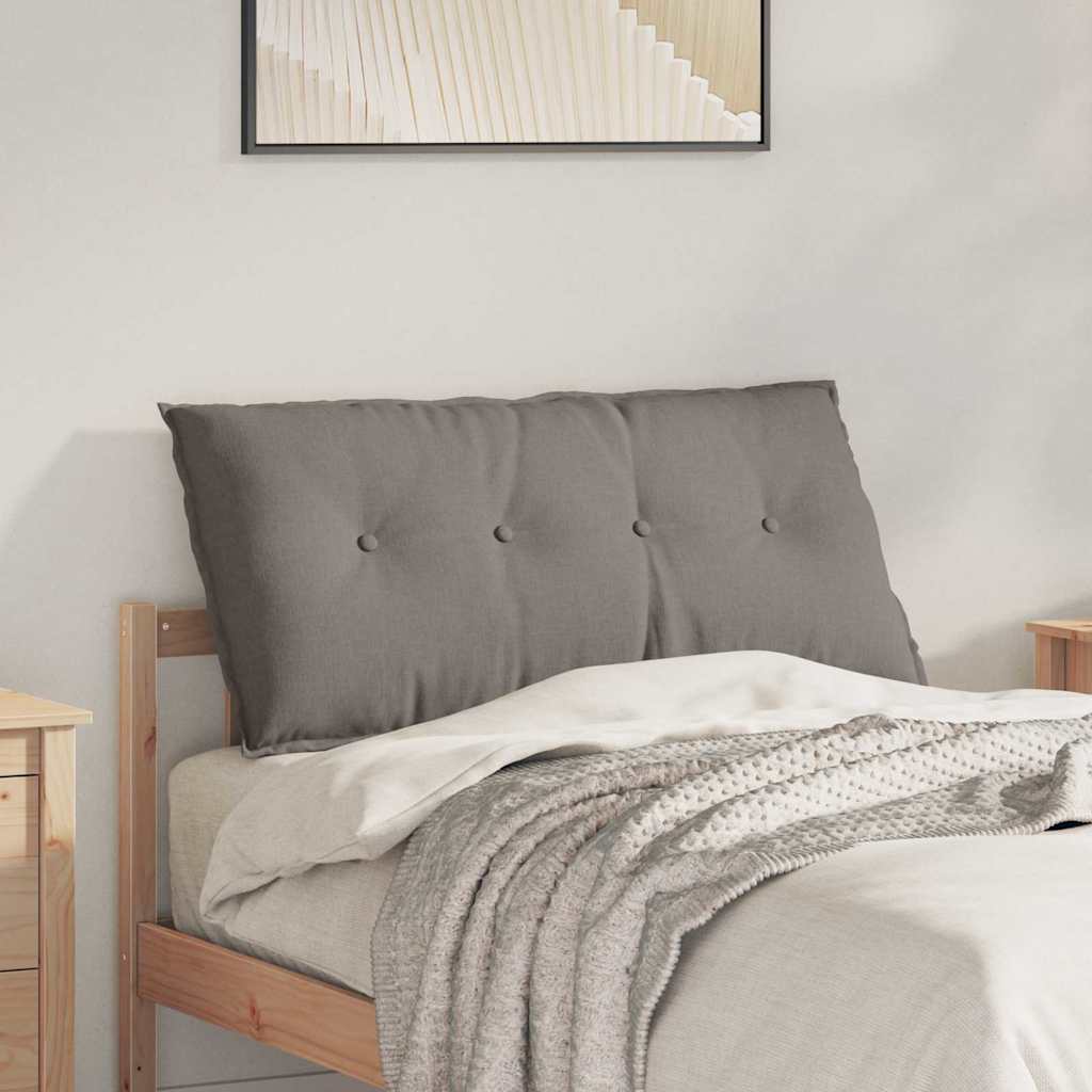 Rugkussen Taupe 100 x 19 x 50 cm Stof is nu te koop bij PeponiXL, paradijselijk wonen!