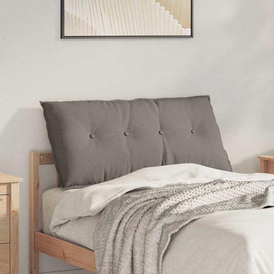 Rugkussen Taupe 100 x 19 x 50 cm Stof is nu te koop bij PeponiXL, paradijselijk wonen!