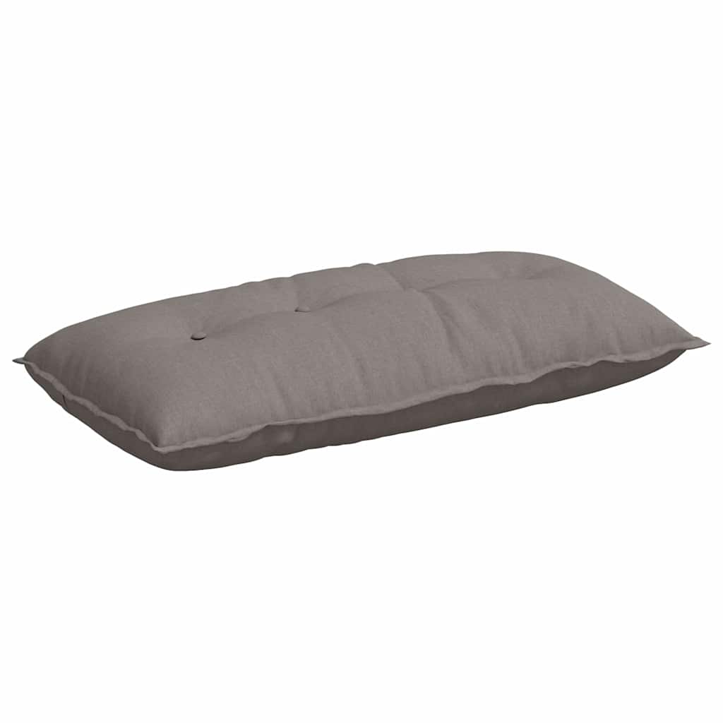 Rugkussen Taupe 100 x 19 x 50 cm Stof is nu te koop bij PeponiXL, paradijselijk wonen!