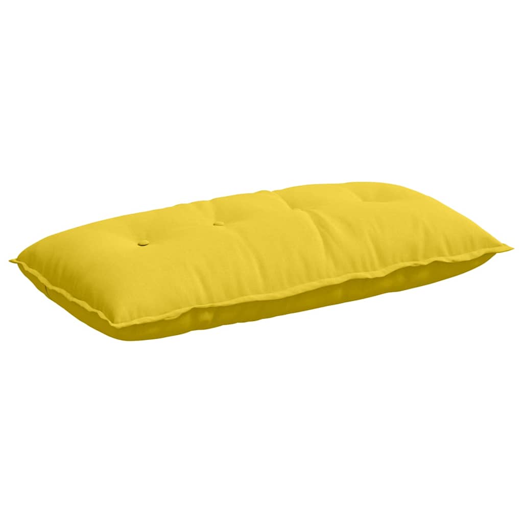 Rugkussen Lichtgeel 100 x 19 x 50 cm Stof is nu te koop bij PeponiXL, paradijselijk wonen!