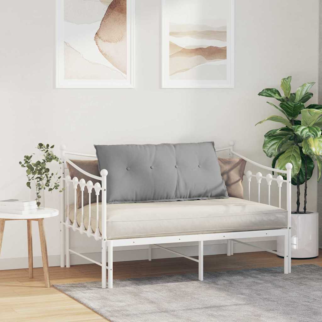 Rugkussen Wolkengrijs 100 x 19 x 50 cm Stof is nu te koop bij PeponiXL, paradijselijk wonen!