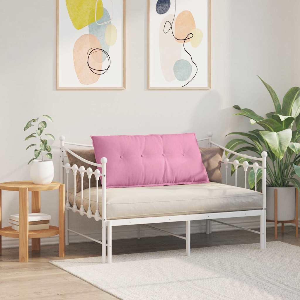 Rugkussen Roze 100 x 19 x 50 cm Stof is nu te koop bij PeponiXL, paradijselijk wonen!