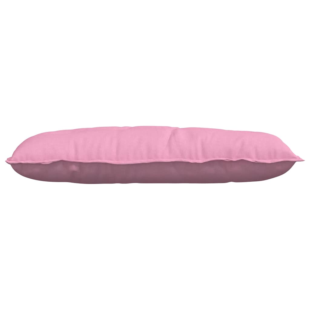 Rugkussen Roze 100 x 19 x 50 cm Stof is nu te koop bij PeponiXL, paradijselijk wonen!