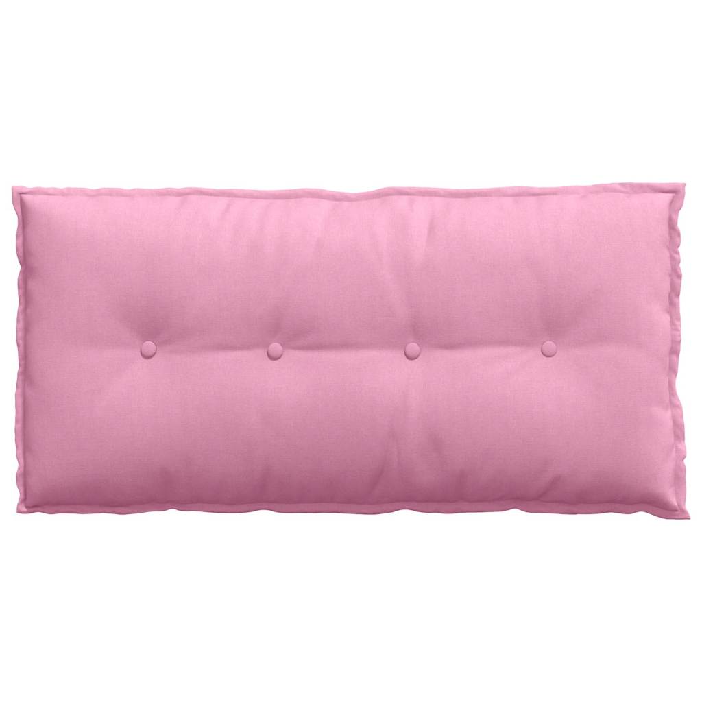 Rugkussen Roze 100 x 19 x 50 cm Stof is nu te koop bij PeponiXL, paradijselijk wonen!