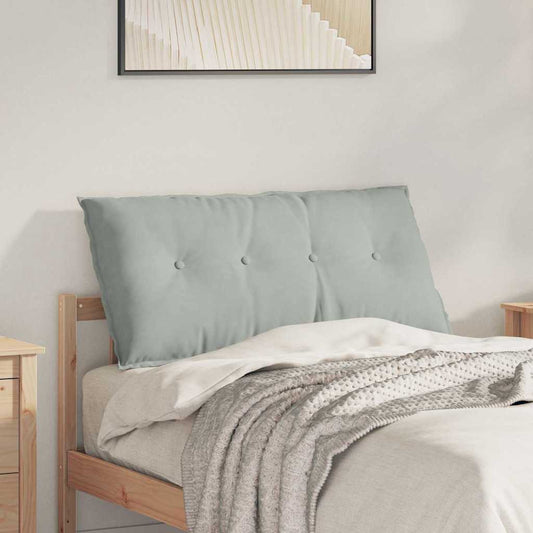 Rugkussen Lichtgrijs 100 x 50 cm Cordstof is nu te koop bij PeponiXL, paradijselijk wonen!