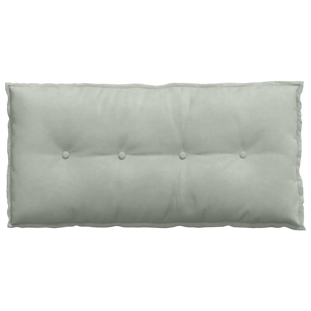 Rugkussen Lichtgrijs 100 x 50 cm Cordstof is nu te koop bij PeponiXL, paradijselijk wonen!