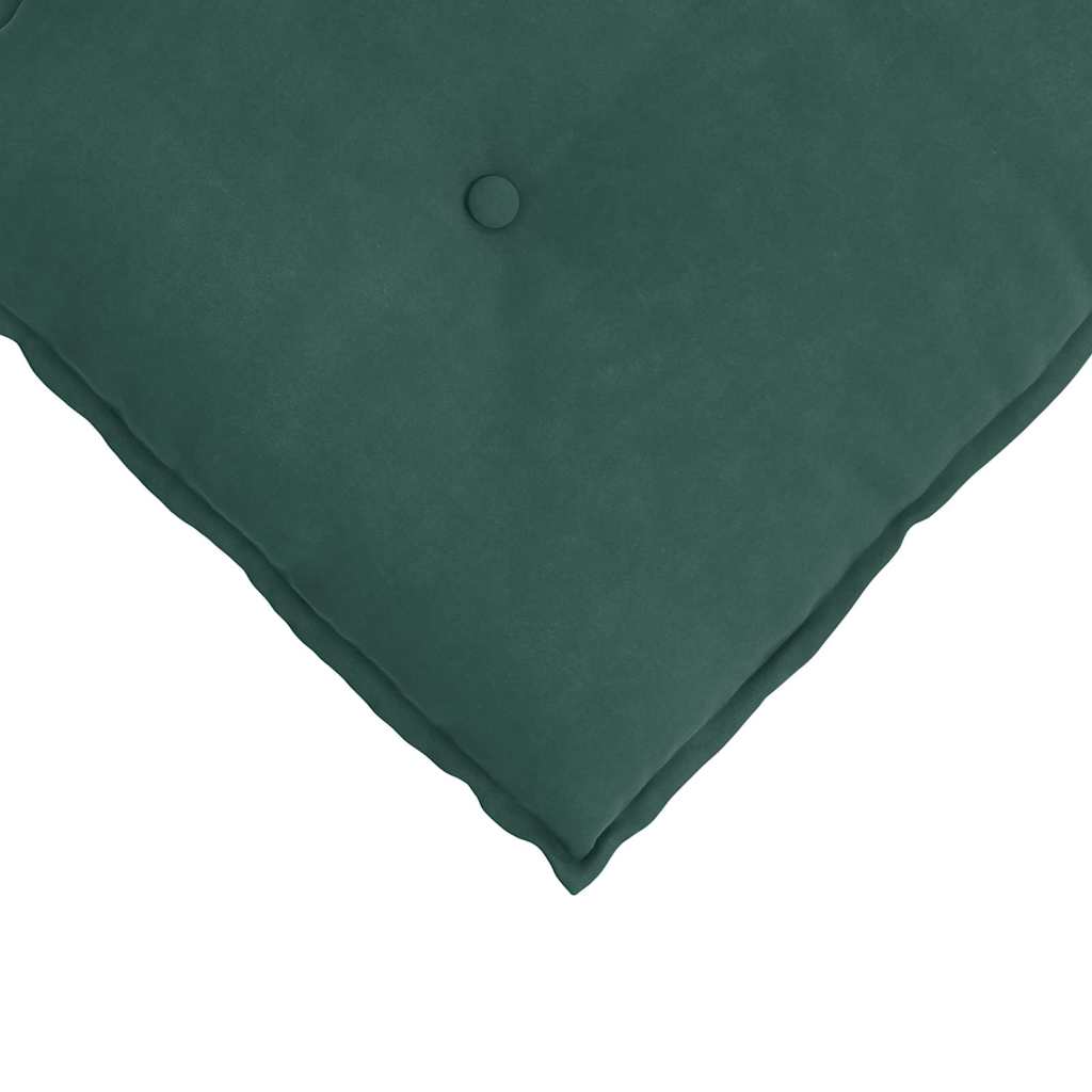 Rugkussen Donkergroen 100 x 50 cm Cordstof is nu te koop bij PeponiXL, paradijselijk wonen!