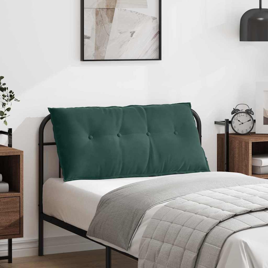 Rugkussen Donkergroen 100 x 50 cm Cordstof is nu te koop bij PeponiXL, paradijselijk wonen!