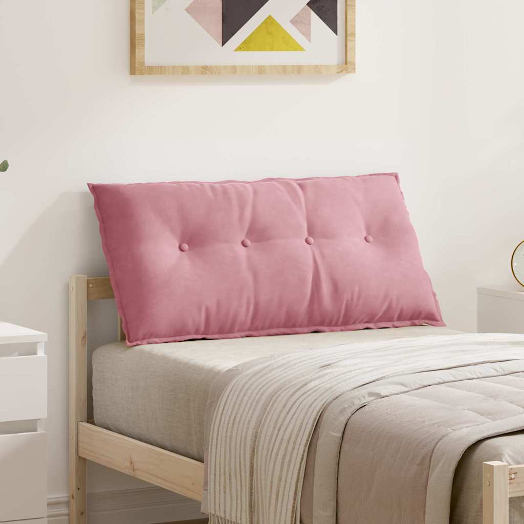 Rugkussen Roze 100 x 50 cm Cordstof is nu te koop bij PeponiXL, paradijselijk wonen!