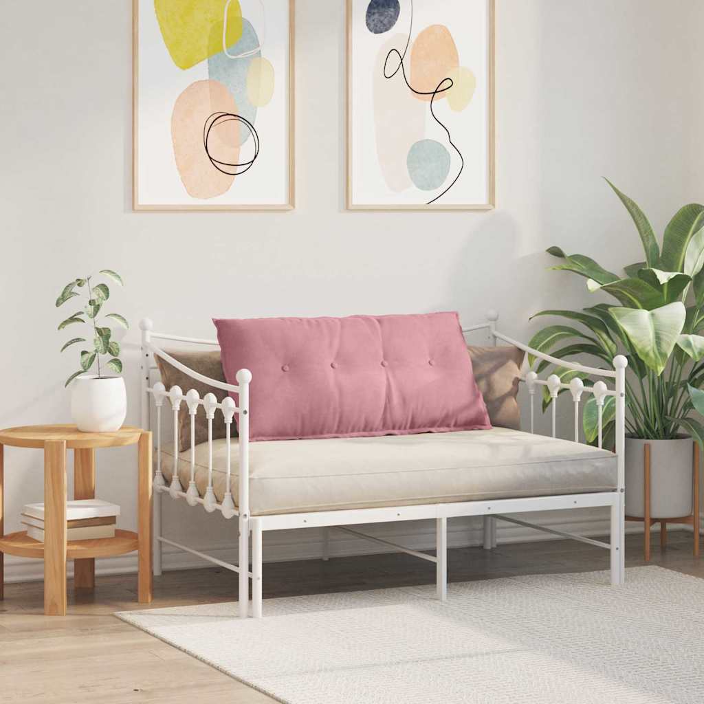 Rugkussen Roze 100 x 50 cm Cordstof is nu te koop bij PeponiXL, paradijselijk wonen!