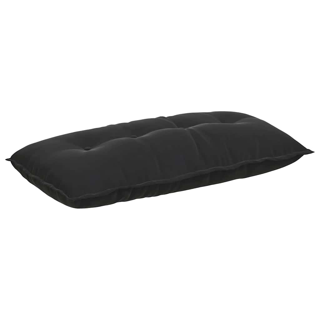 Rugkussen Zwart 100 x 50 cm Cordstof is nu te koop bij PeponiXL, paradijselijk wonen!
