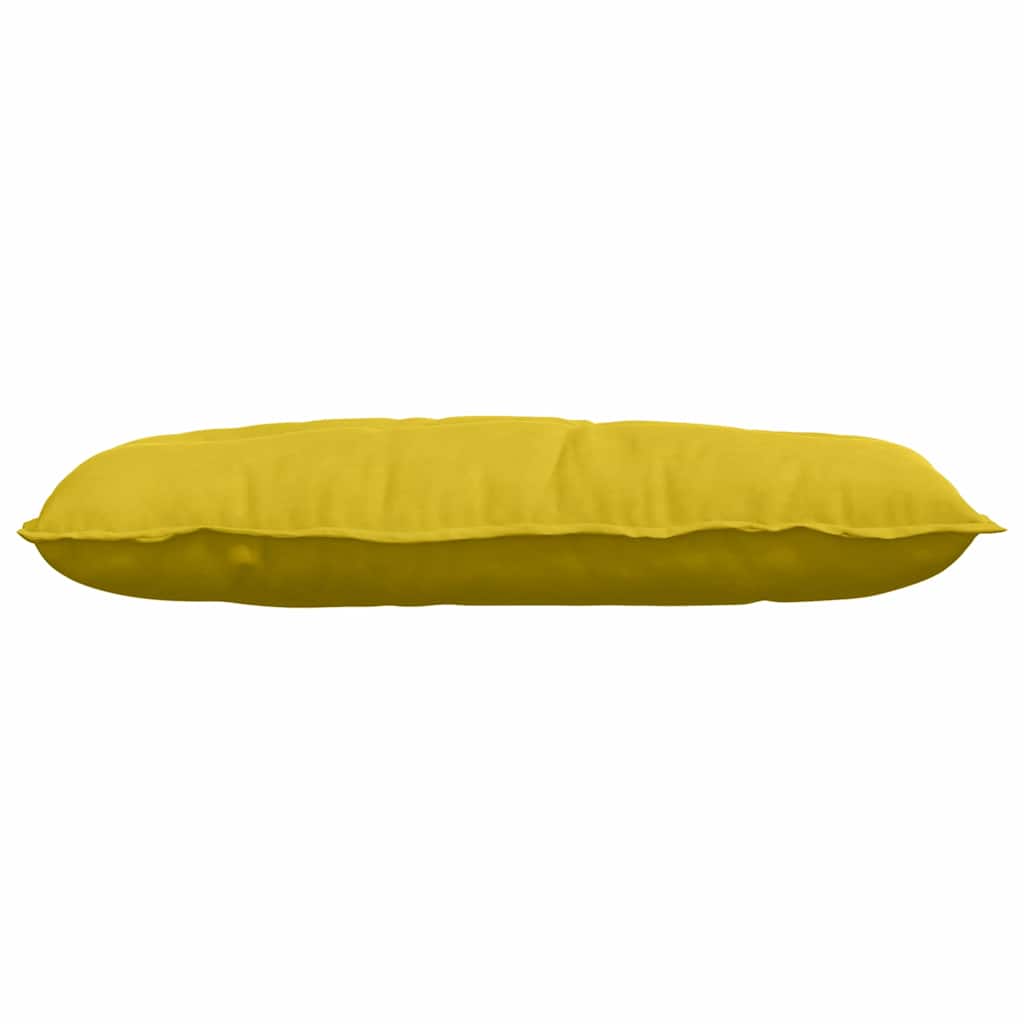 Rugkussen Geel 100 x 50 cm Cordstof is nu te koop bij PeponiXL, paradijselijk wonen!