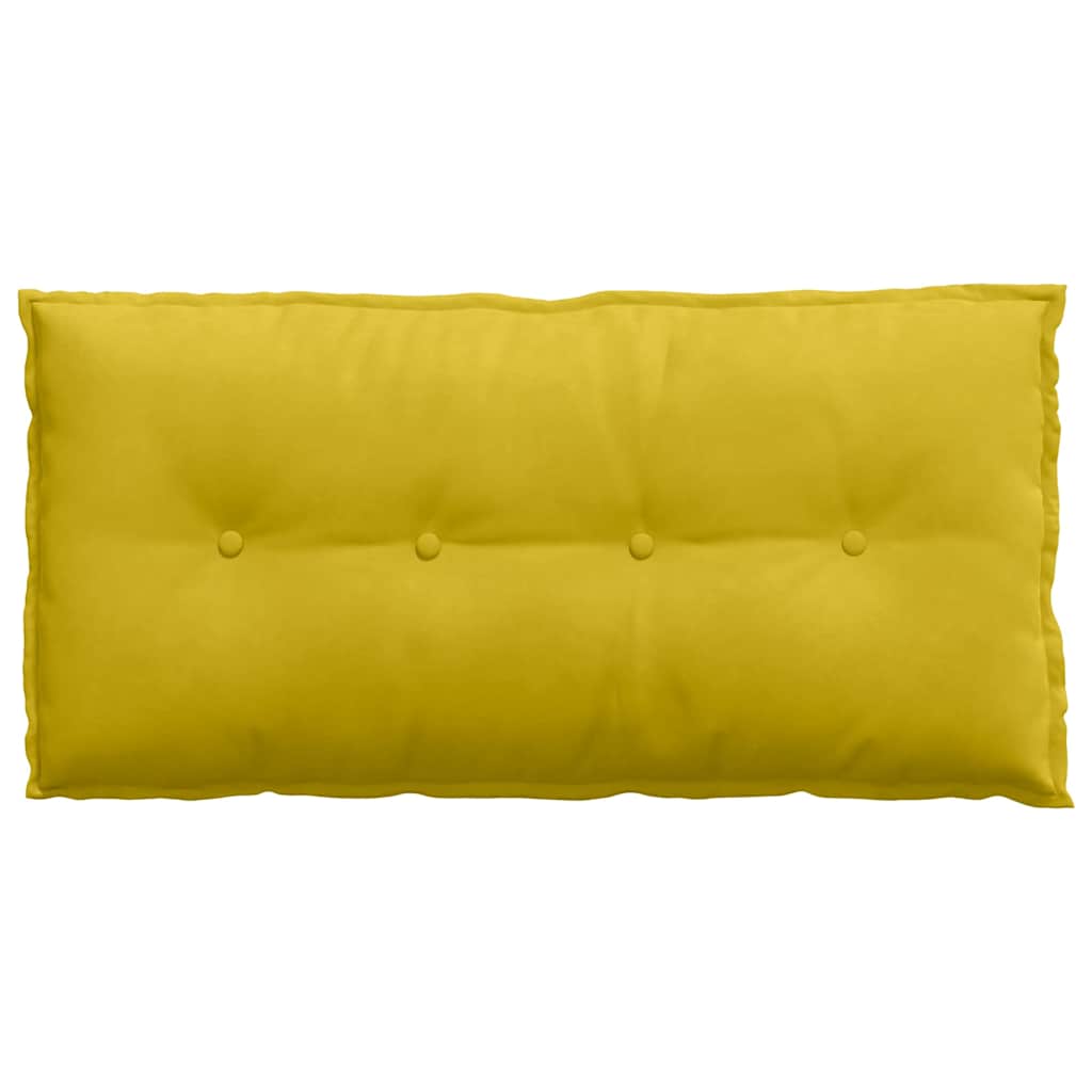 Rugkussen Geel 100 x 50 cm Cordstof is nu te koop bij PeponiXL, paradijselijk wonen!