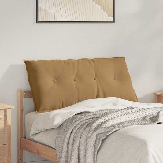 Rugkussen Bruin 100 x 50 cm Cordstof is nu te koop bij PeponiXL, paradijselijk wonen!