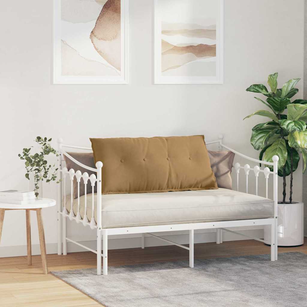 Rugkussen Bruin 100 x 50 cm Cordstof is nu te koop bij PeponiXL, paradijselijk wonen!