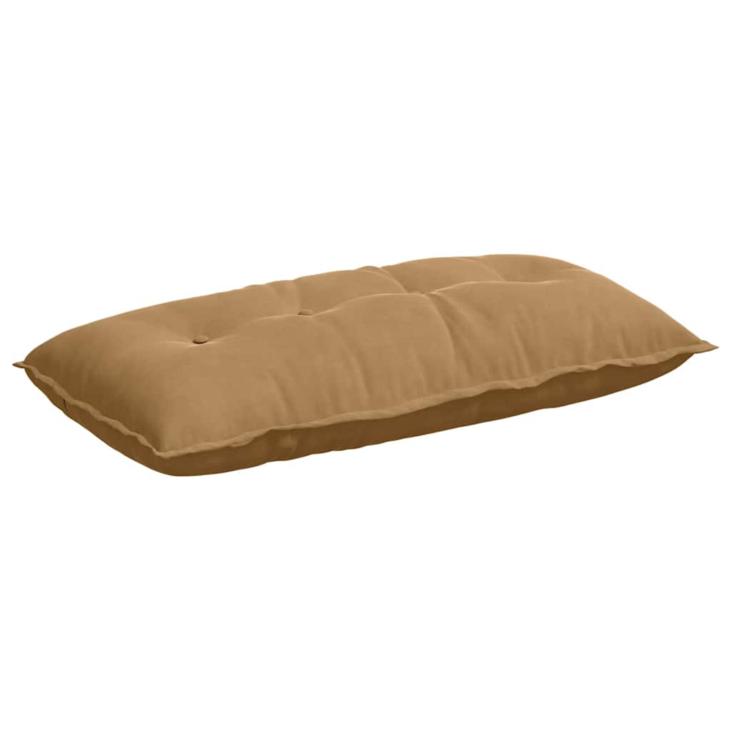 Rugkussen Bruin 100 x 50 cm Cordstof is nu te koop bij PeponiXL, paradijselijk wonen!